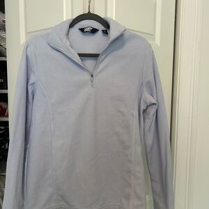 Lands' End Quarter-Zip Fleece Pullover